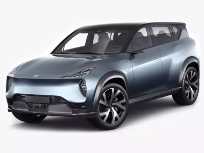 Generic Electric Modern SUV 3D model