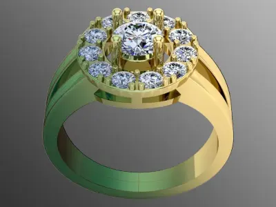 Ring bi50 3D print model