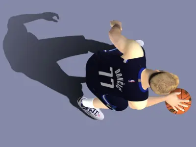 3D Rigged Luka Doncic NBA 3D model