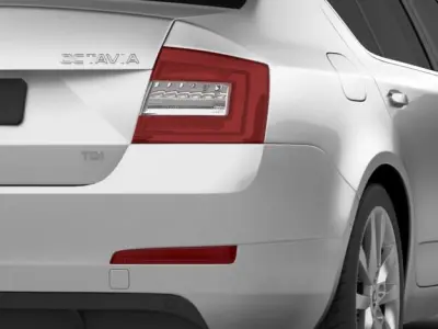 Skoda Octavia 2013 3D model
