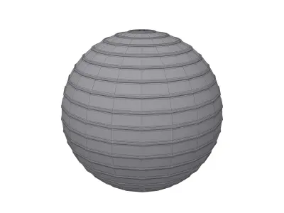 Fitness ball 3D model