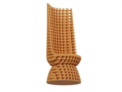 Parametric chair 01 3D model