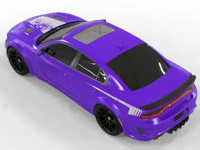 Dodge Charger Super Bee 2023 3D model