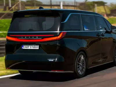 2026 Lexus LM500h 3D model