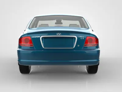 Hyundai Sonata V6 3D model