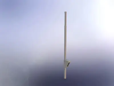 Stilt pole Free 3D model