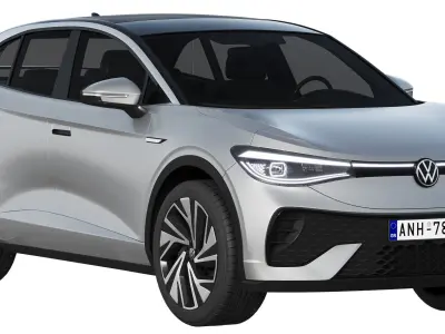 Volkswagen ID5 2022 3D model
