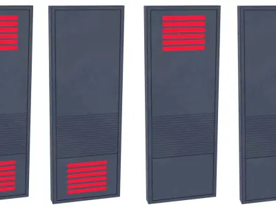 Death Star Wall Panel - I - 1-6 scale Hottoys Free 3D print model