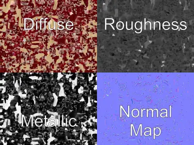 Elegant Velvet Embroidered Clutch Bag model pack Low-poly 3D model