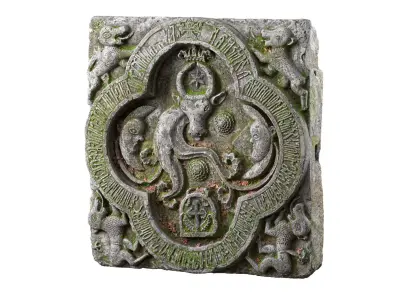 Medieval Relief Scan 3D model
