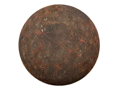 Burn Hay Tile Material Texture