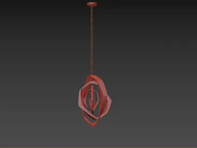 LaCage Vertical Chandelier 3D model