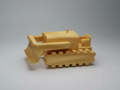 Bulldozer toys 3D print model