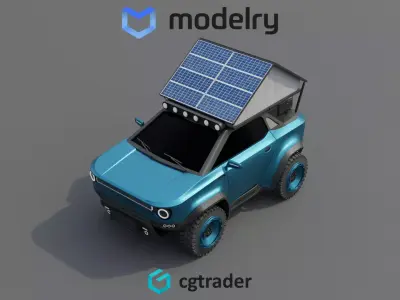 Overland Vehicle 3D model
