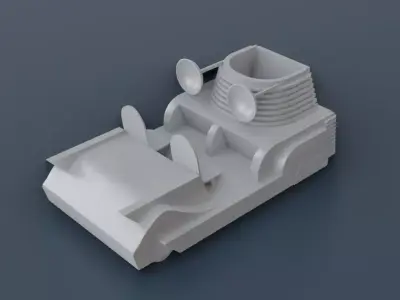 ALTAIR-4 TRANSPORTER JEEP 3D print model