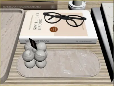 Decorative set 101 3D model