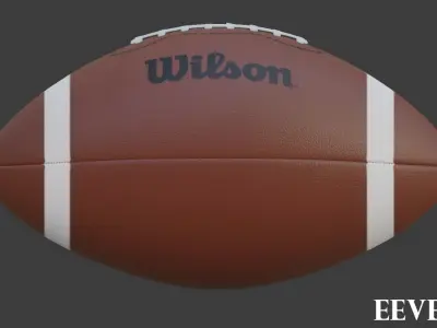 American Football 3D model