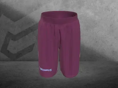 soccer shorts Free 3D model
