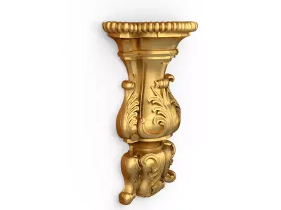carved classic decorative ornament cnc 3d printing stl 54 3D print model