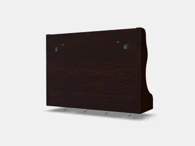 LEVLA wall storage Low-poly 3D model