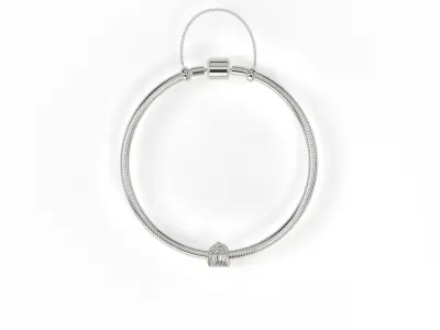 Chocolat Ball Charm 3D print model