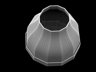 Vase 21 3D model purchase