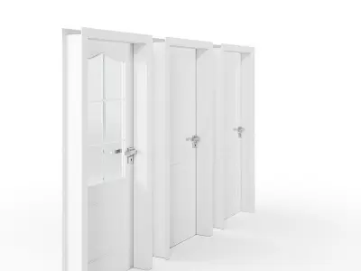 Porta Door London Collection 3 doors 3D model