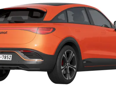 Smart 3 BRABUS 3D model