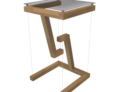 Designer Table 3D model