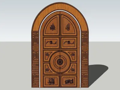 Door design 3D model purchase