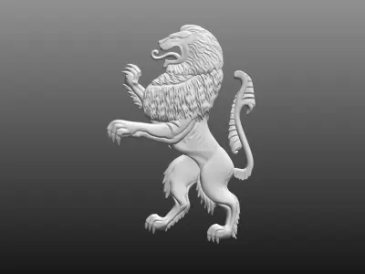 lion 9 3D model