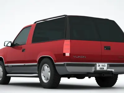 GMC Yukon 1995 3D model