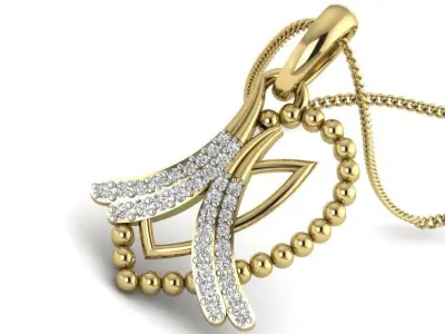 Women pendant  3D print model get