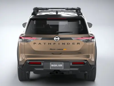 Nissan Pathfinder Rock Creek 2023 3D model