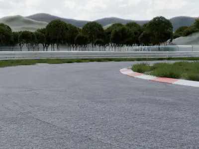 Race Track  3D model