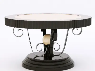 Francesco Molon F506 round table 3D model