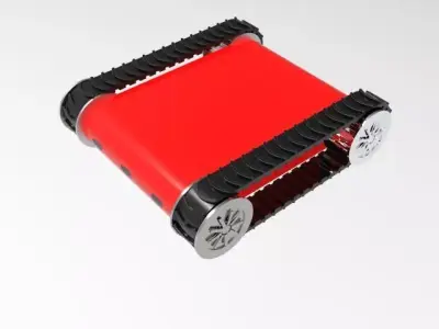 Robot prototype 2 3D model