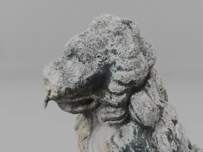 ancient fountain 3D model