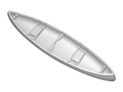 Canoe 3D model