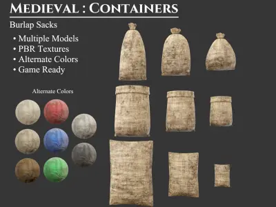 Medieval Collection Containers