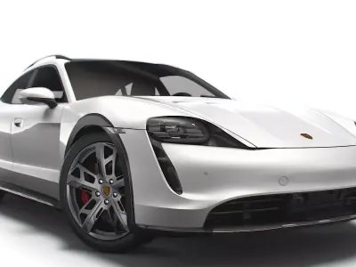 Porsche Taycan Cross Turismo 2022 3D model