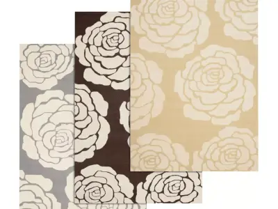 Rug Set 2323 3D model