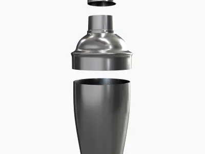 Cocktail shaker 3D model