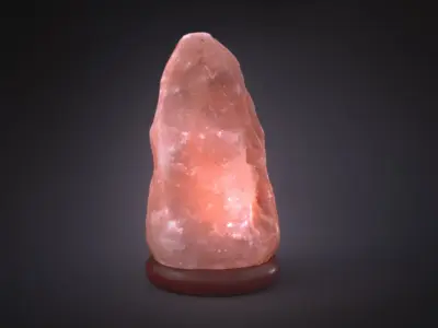 Himalayan Salt Lamp 3D model