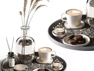 Decorative set22 3D model