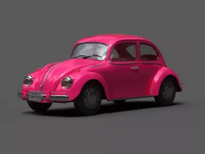 Volkswagen Beetle  3D model