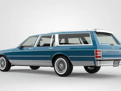 Chevrolet Caprice Estate 1989 3D model