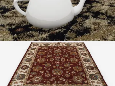 Rugs No 883 Low-poly 3D model