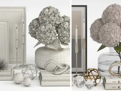 Decorative Set 02 3D model