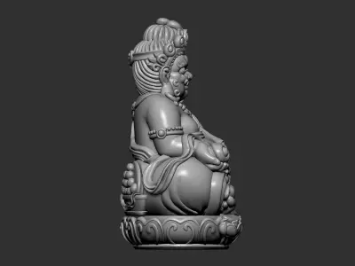 Tibetan Buddha 2 3D print model